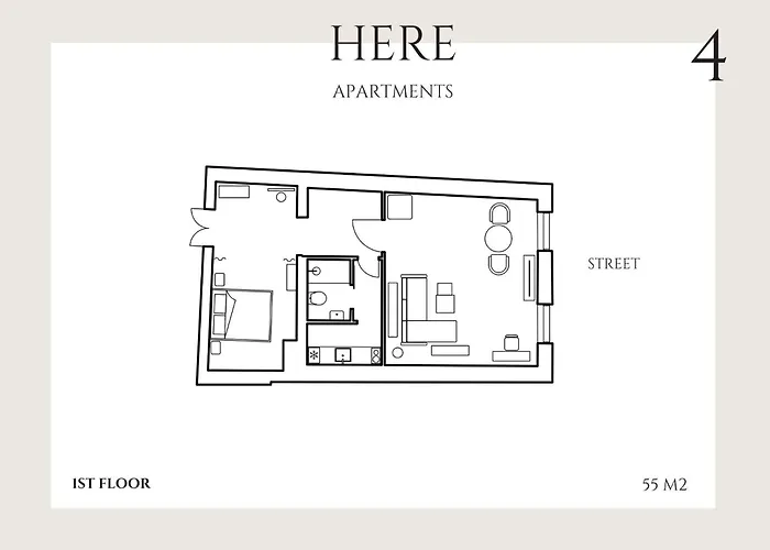 アパート Here クラクフ